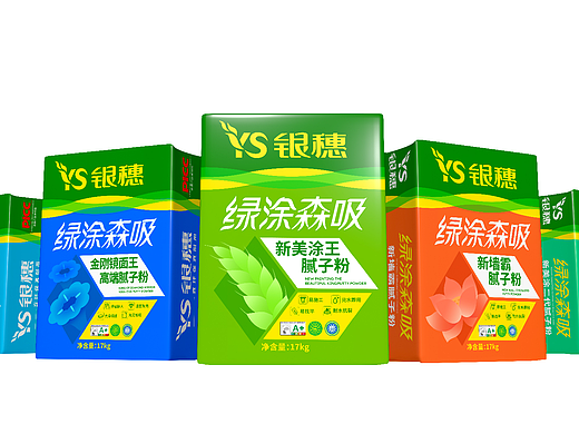 涂料品牌丨涂料包装丨腻子粉包装丨建材包装丨仿石漆