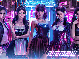 賽博朋克ai女團(tuán)
