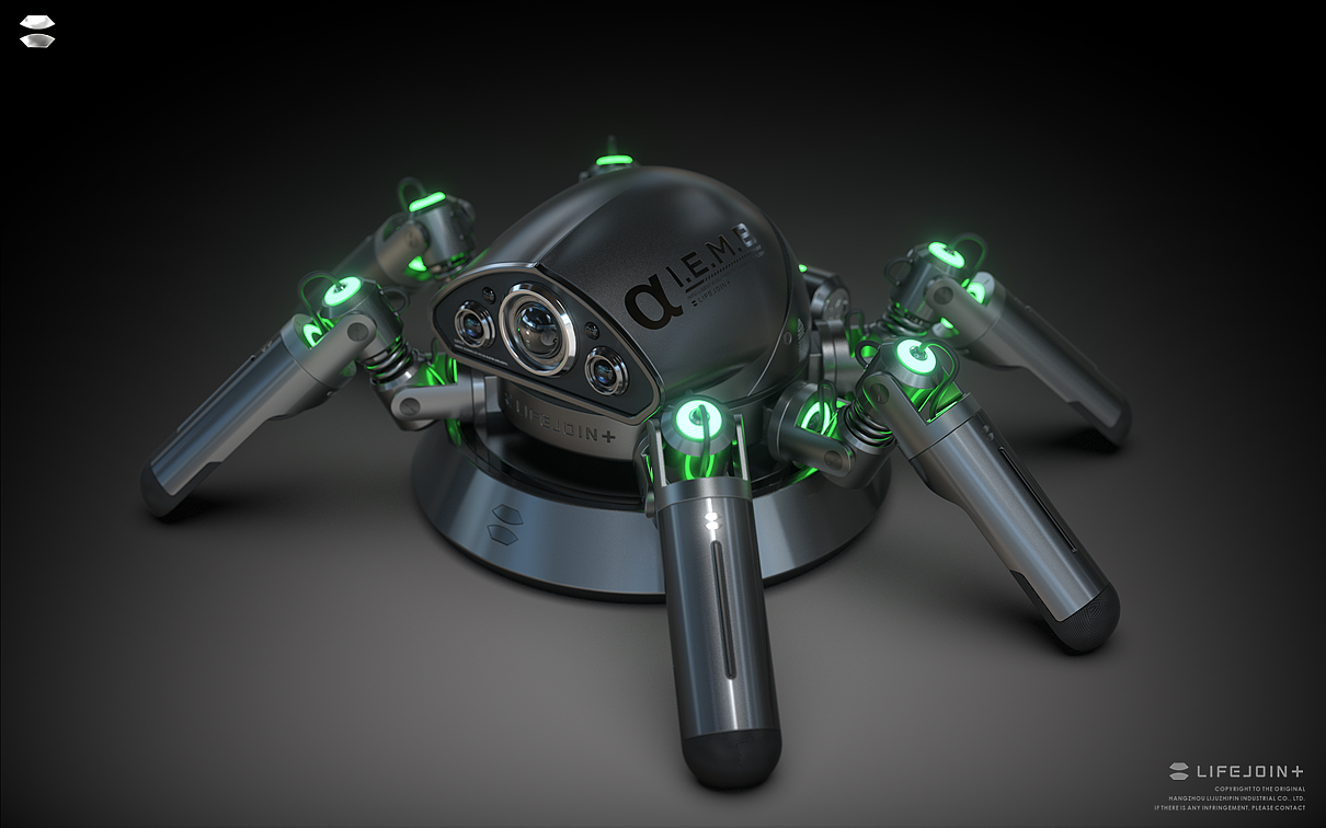 俪居| 智能机械蜘蛛