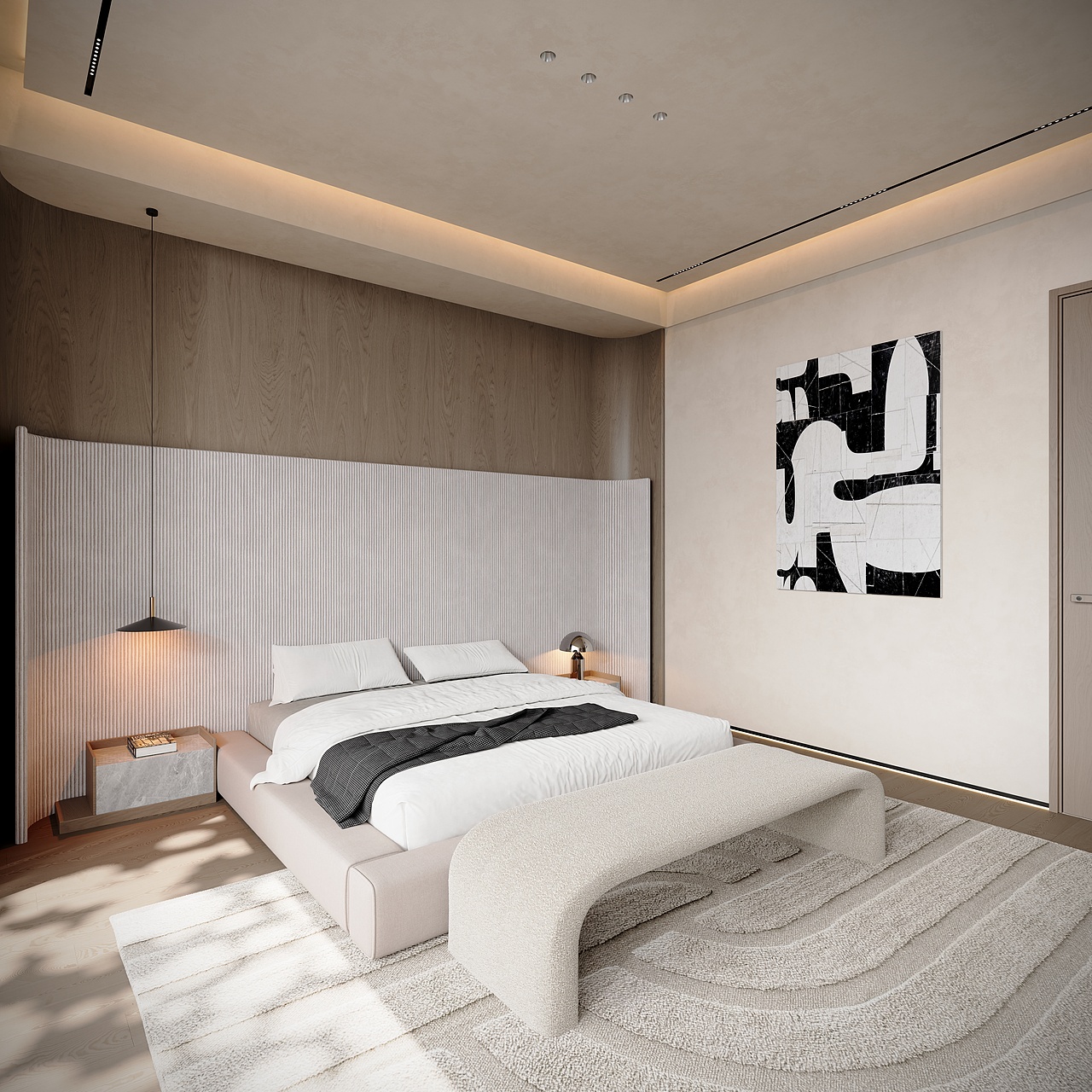 新作 : 现代奶油别墅