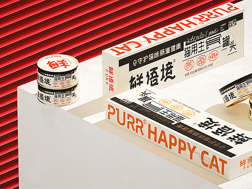 鲜语境 猫粮品牌包装全案设计