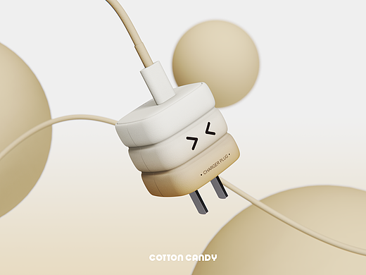 棉花糖充电头｜CHARGER PLUG