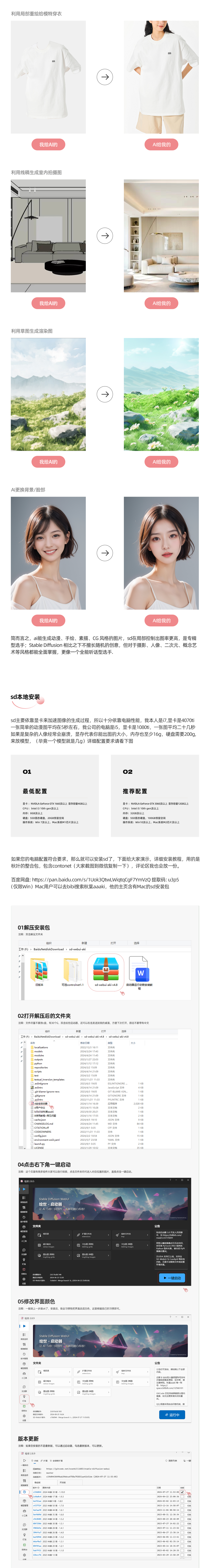 喂饭级stable diffusion安装教程,有手就会不折腾