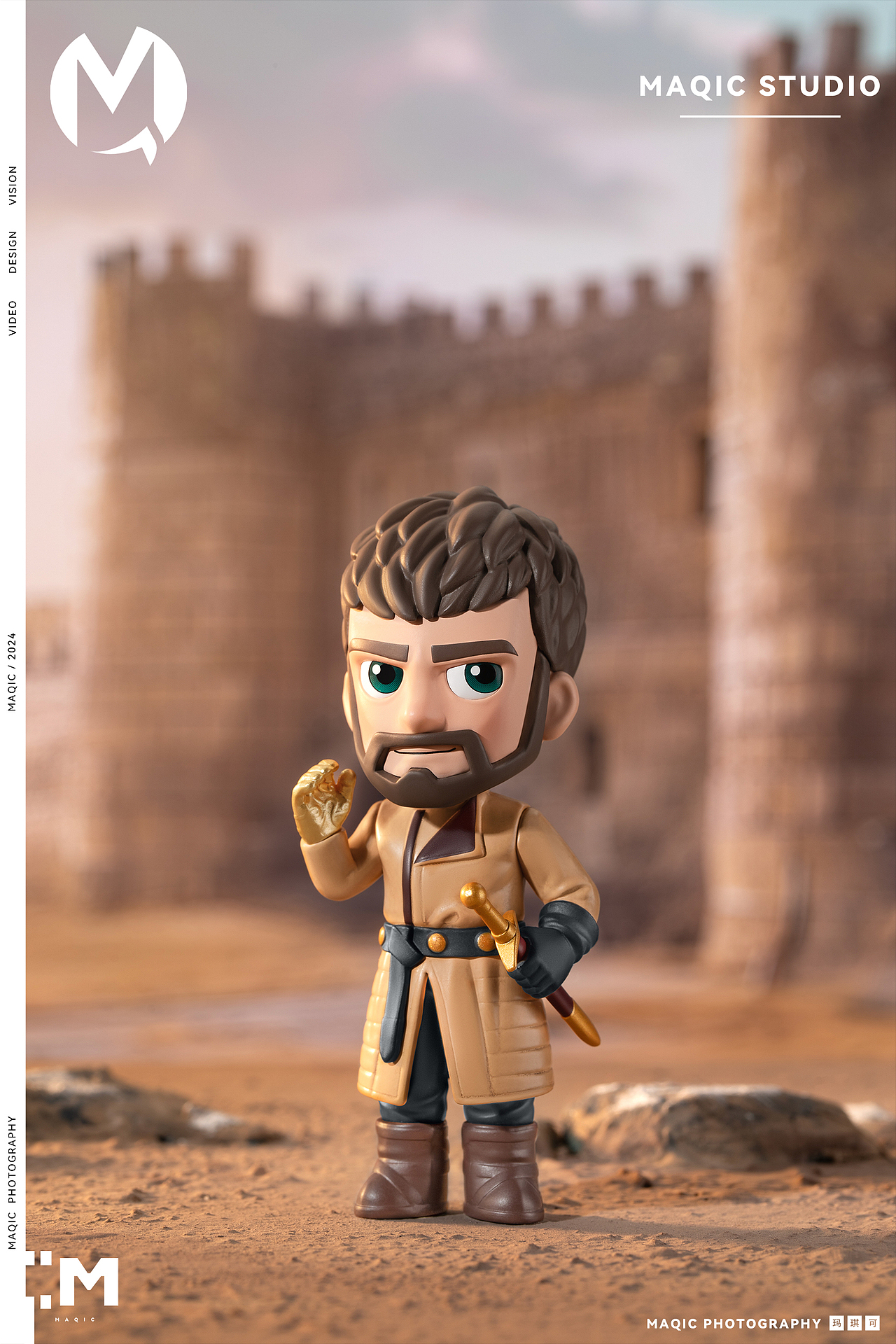 泡泡玛特「权力的游戏」系列盲盒——潮玩盲盒摄影