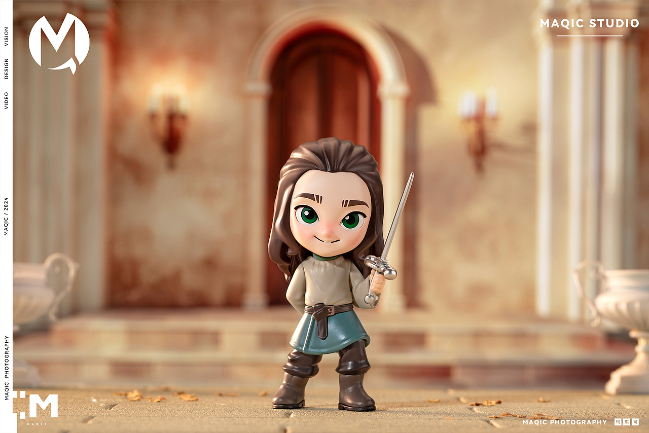 泡泡玛特「权力的游戏」系列盲盒——潮玩盲盒摄影