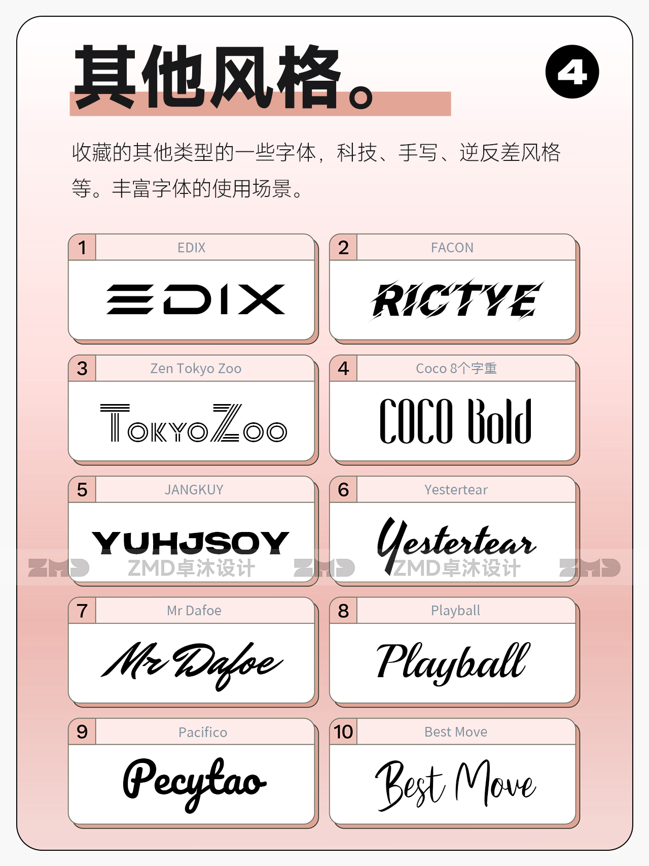 2024最新整理！可免费商用英文字体合集！含商用证明！附字体包下载！（图ZMTQ4OTg1ODQ=） - 观点 - 站酷设计师ZMD卓沐设计原创素材 - 站酷ZCOOL