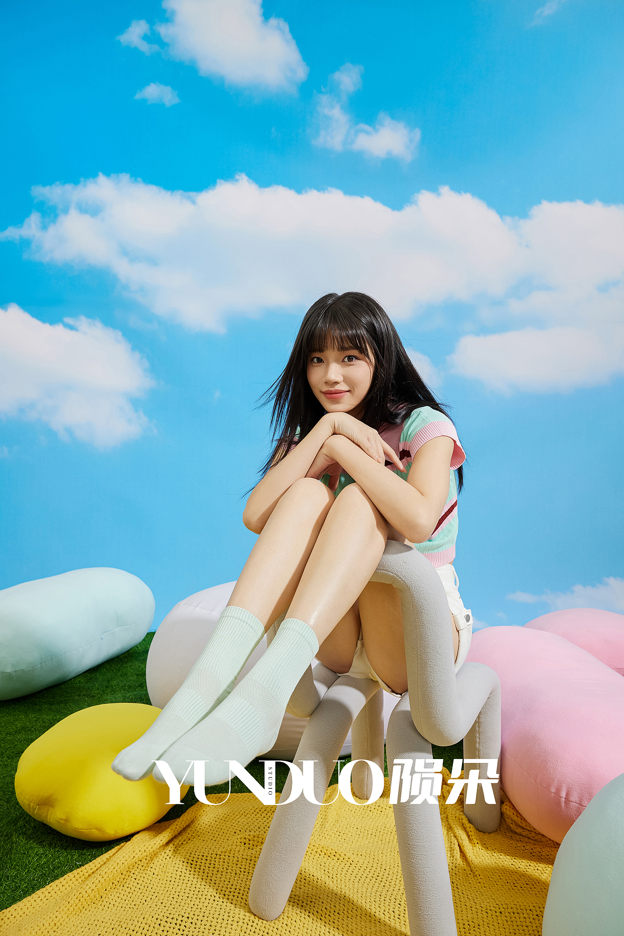 回力袜子形象片 潮流袜子 运动袜情侣袜创意拍摄案例