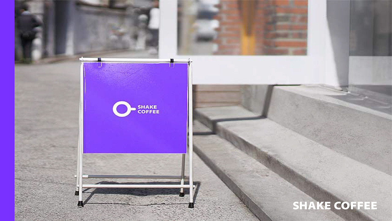 SHAKE COFFEE logo提案