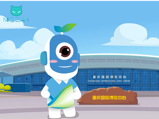 MG動畫-二維動畫-《重慶西洽會》（個人主頁-ZNzAzNDM4OTI=） - 動畫片 - 站酷設(shè)計師墨貓動畫原創(chuàng)素材 - 站酷ZCOOL