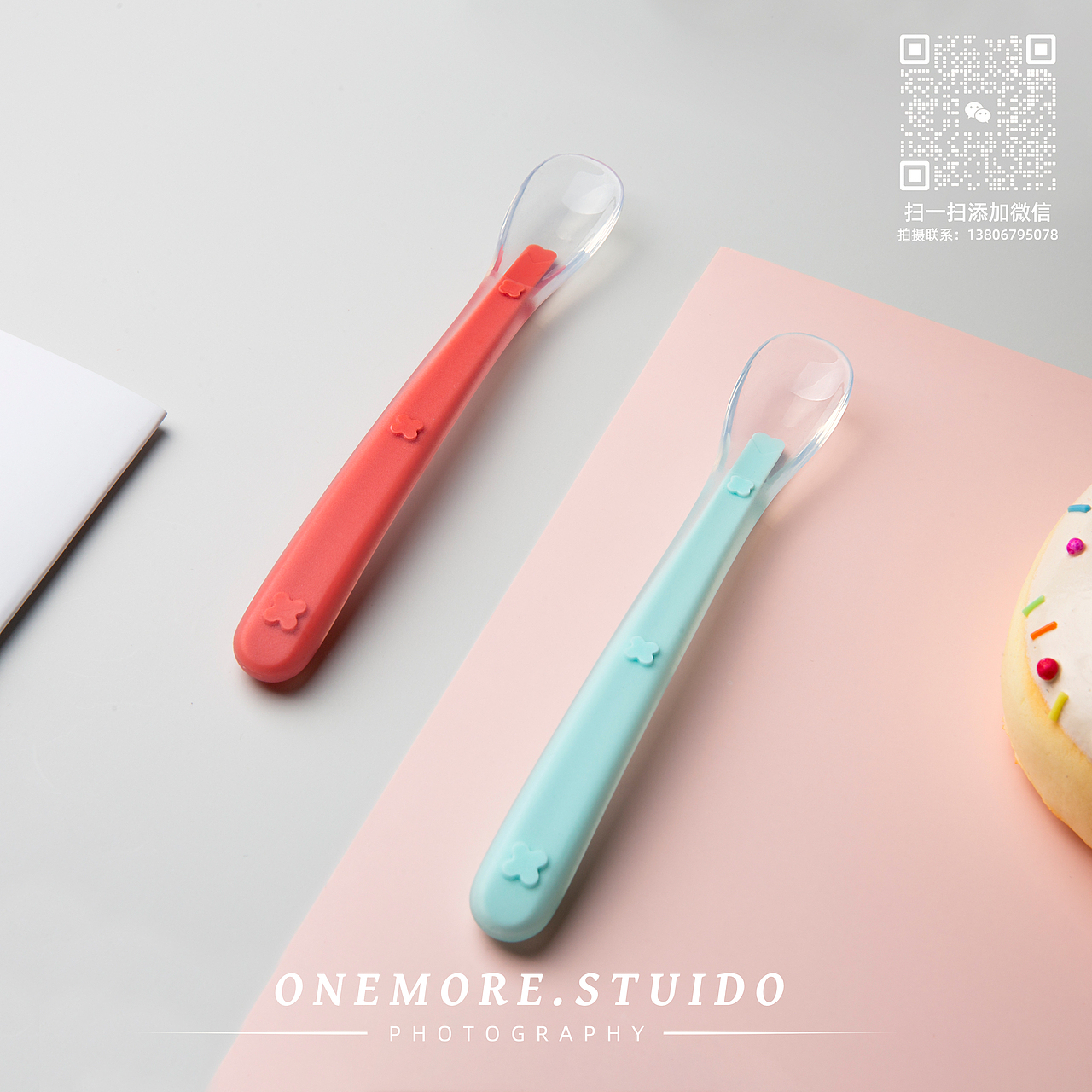 婴儿硅胶勺定制拍摄案例（图ZMzc2NTI5MTYw） - 产品摄影 - 站酷设计师万魔影视Q皓子原创素材 - 站酷ZCOOL