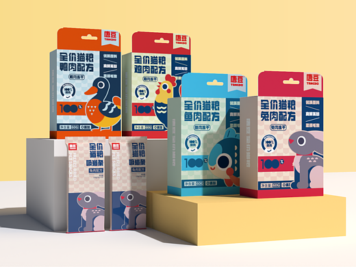 唐豆 | 包装设计 | 全价猫粮原创猫粮包装设计