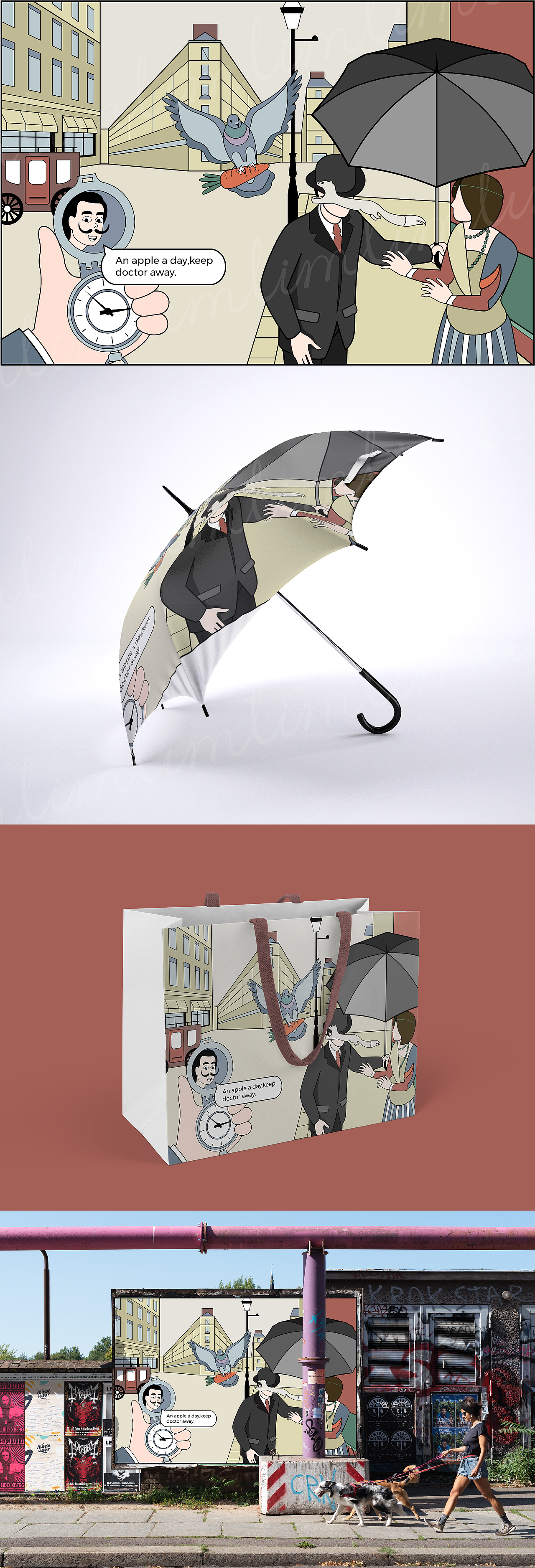 LIM Lab丨平面设计-世界名画系列