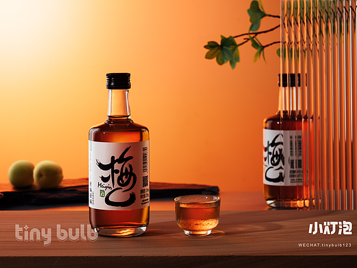 酒水摄影｜梅子酒拍摄