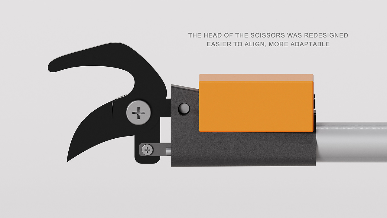 工业化工具如何设计?园林高枝剪再设计~