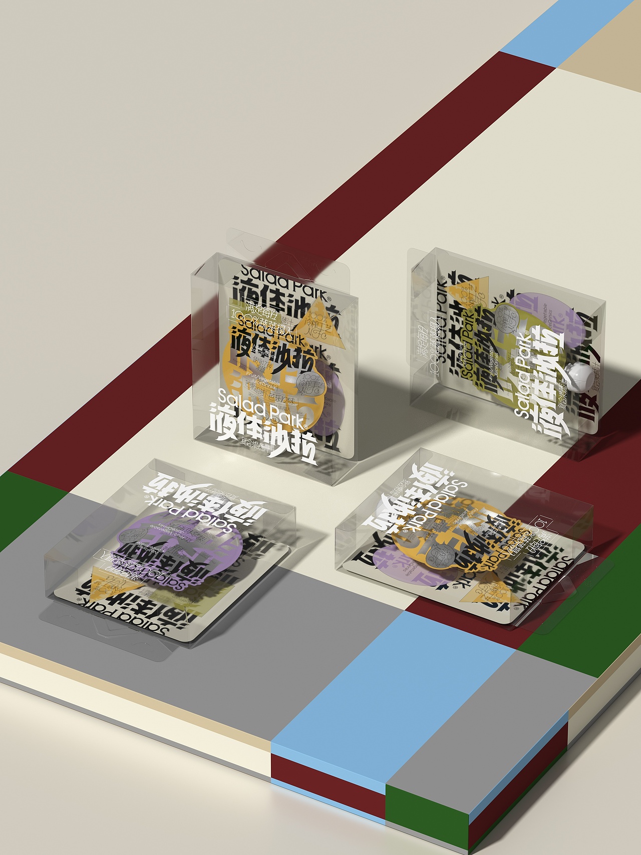 UmeDesign新作｜SaladPark沙拉公园果蔬汁冻干系列包装（图ZMzc2NTU4Mzgw） - 包装 - 站酷设计师UmeDesign原创素材 - 站酷ZCOOL