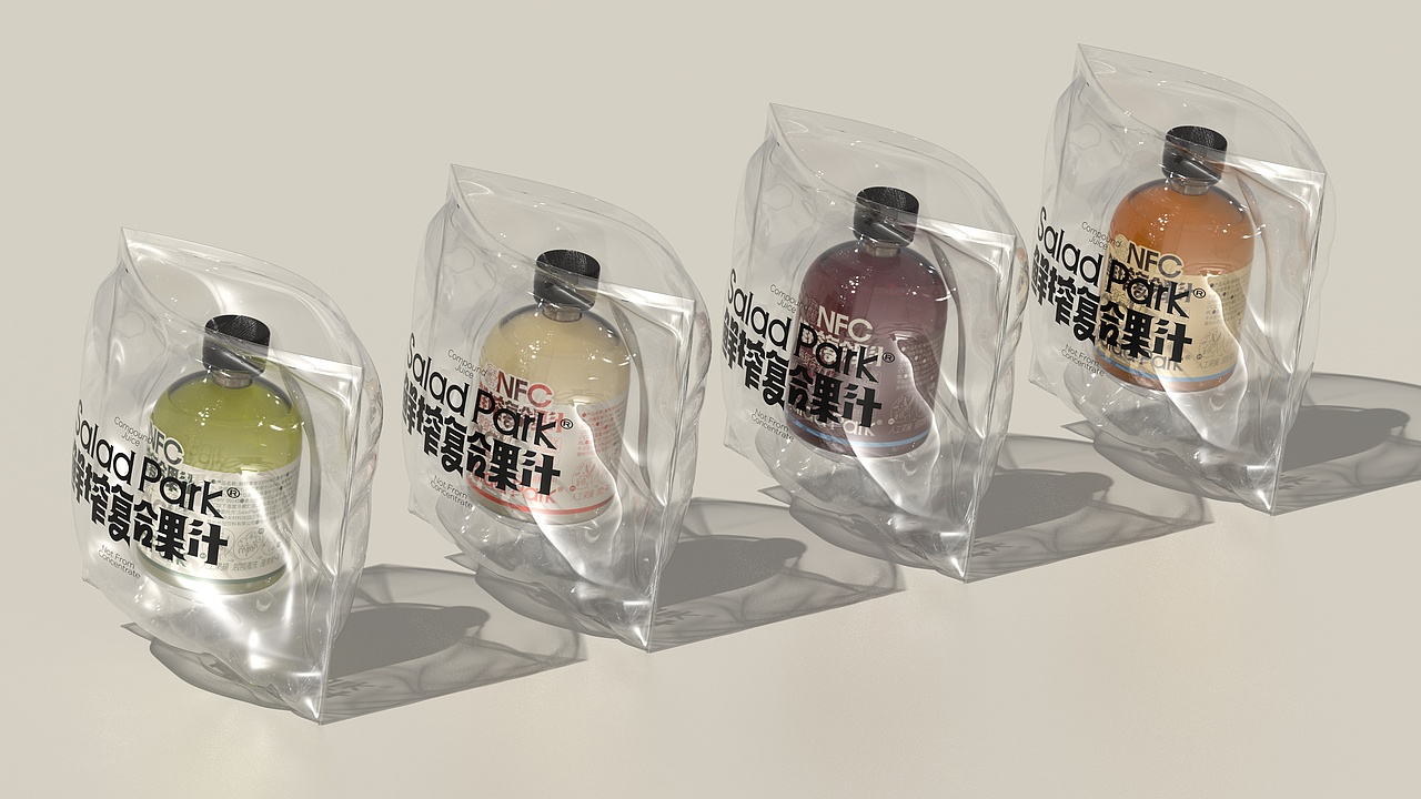 UmeDesign新作｜SaladPark沙拉公园果蔬汁冻干系列包装（图ZMzc2NTU4MzQ0） - 包装 - 站酷设计师UmeDesign原创素材 - 站酷ZCOOL