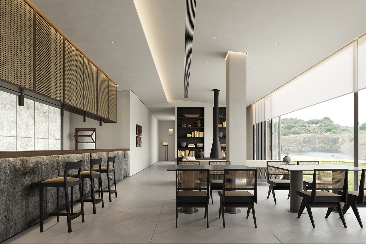 新中式-现代会所——佐尚视觉