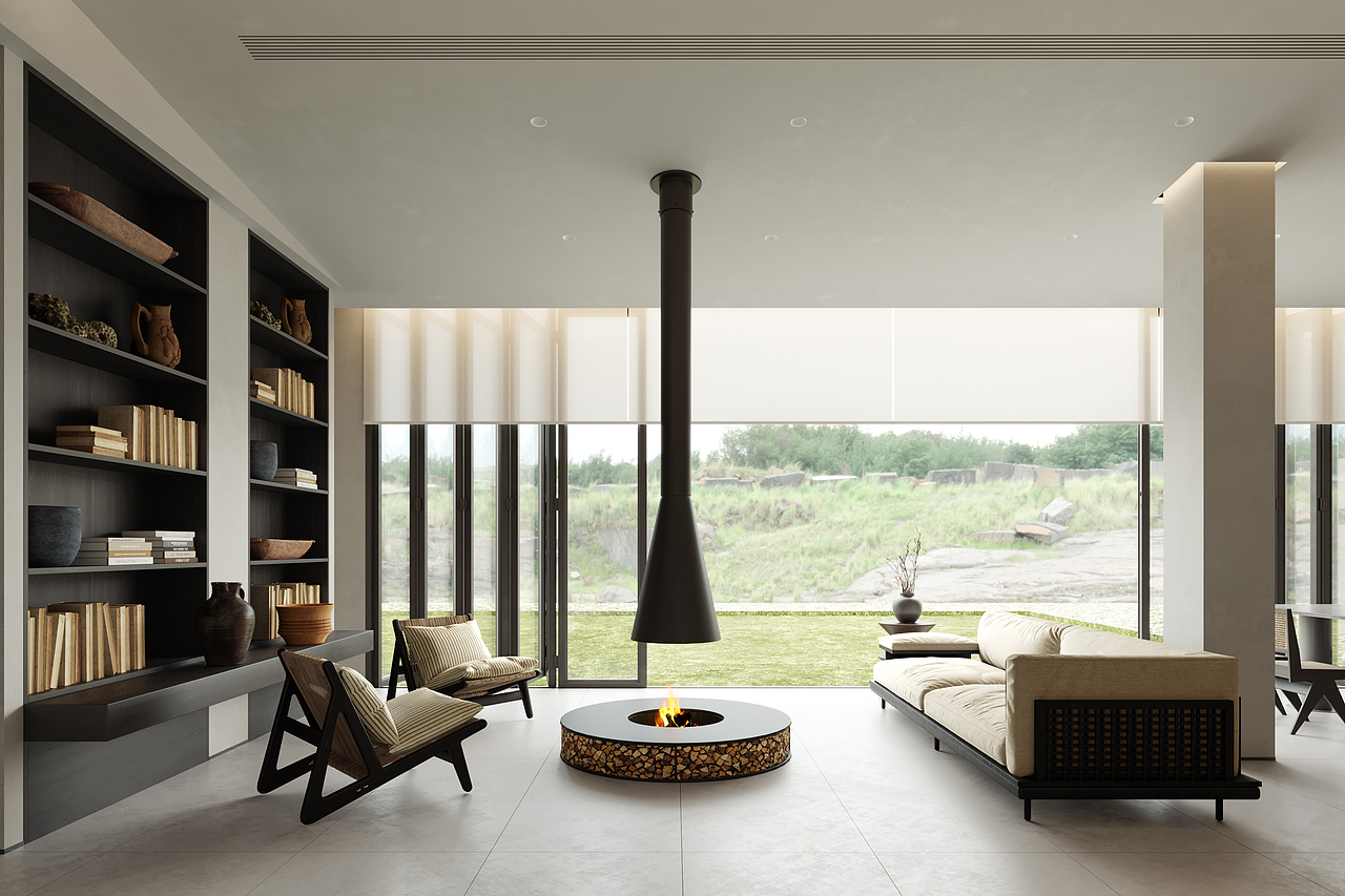 新中式-现代会所——佐尚视觉