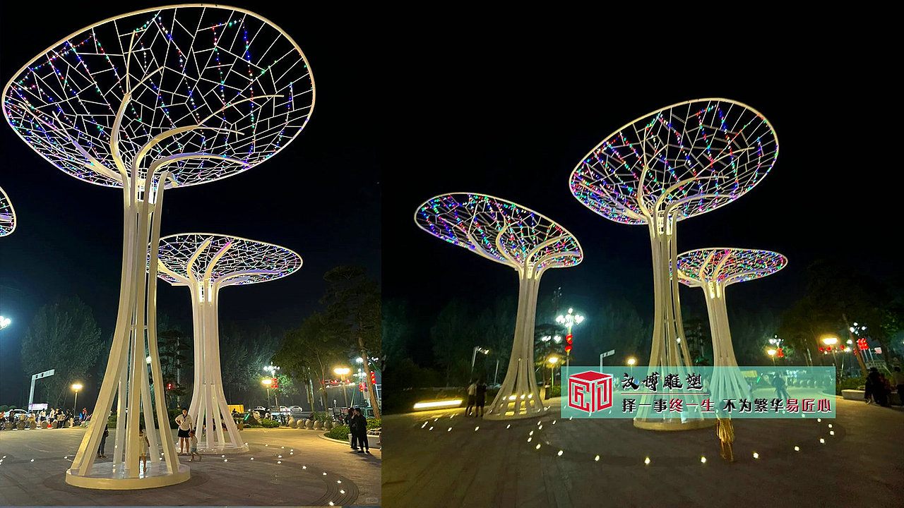 雕塑源头厂家：不锈钢叶子雕塑的艺术传奇（图ZMzc2NTYxNjAw） - 雕塑 - 站酷设计师汉博雕塑源头工厂原创素材 - 站酷ZCOOL