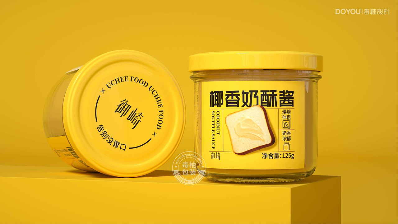 御崎椰香奶酥酱产品包装设计(图ZMzc2NTYzMjYw) - 包装 - 站酷设计师毒柚包装设计原创素材 - 站酷ZCOOL