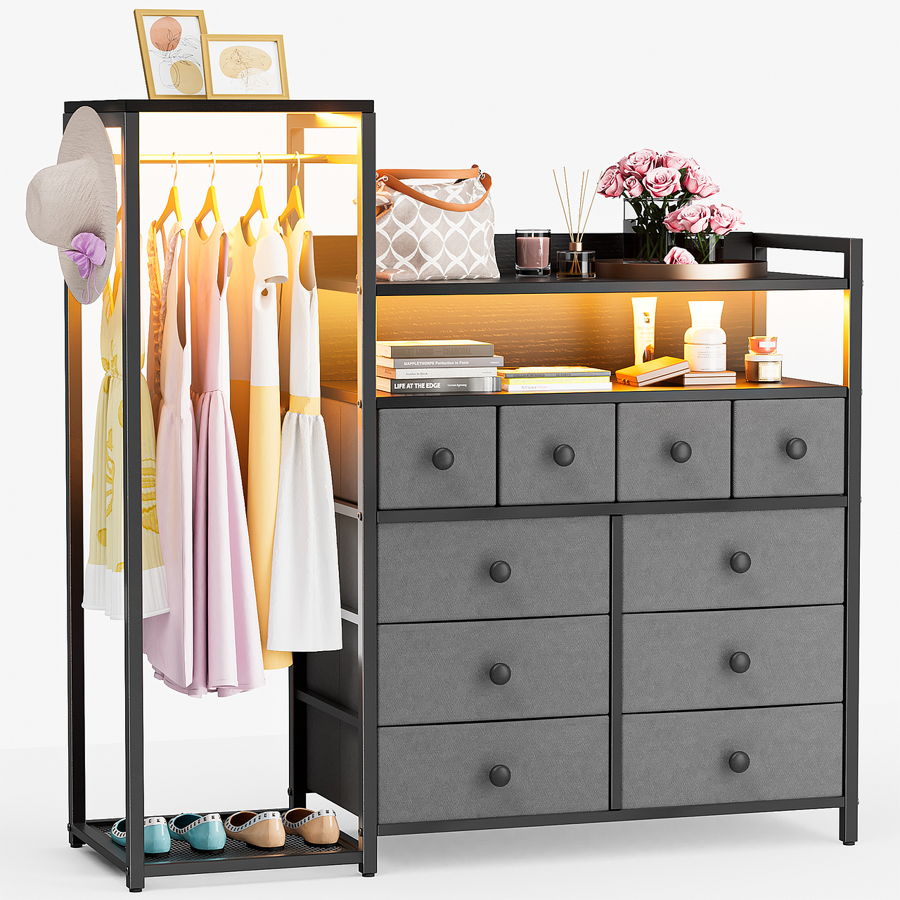 【布抽斗柜】亚马逊套图