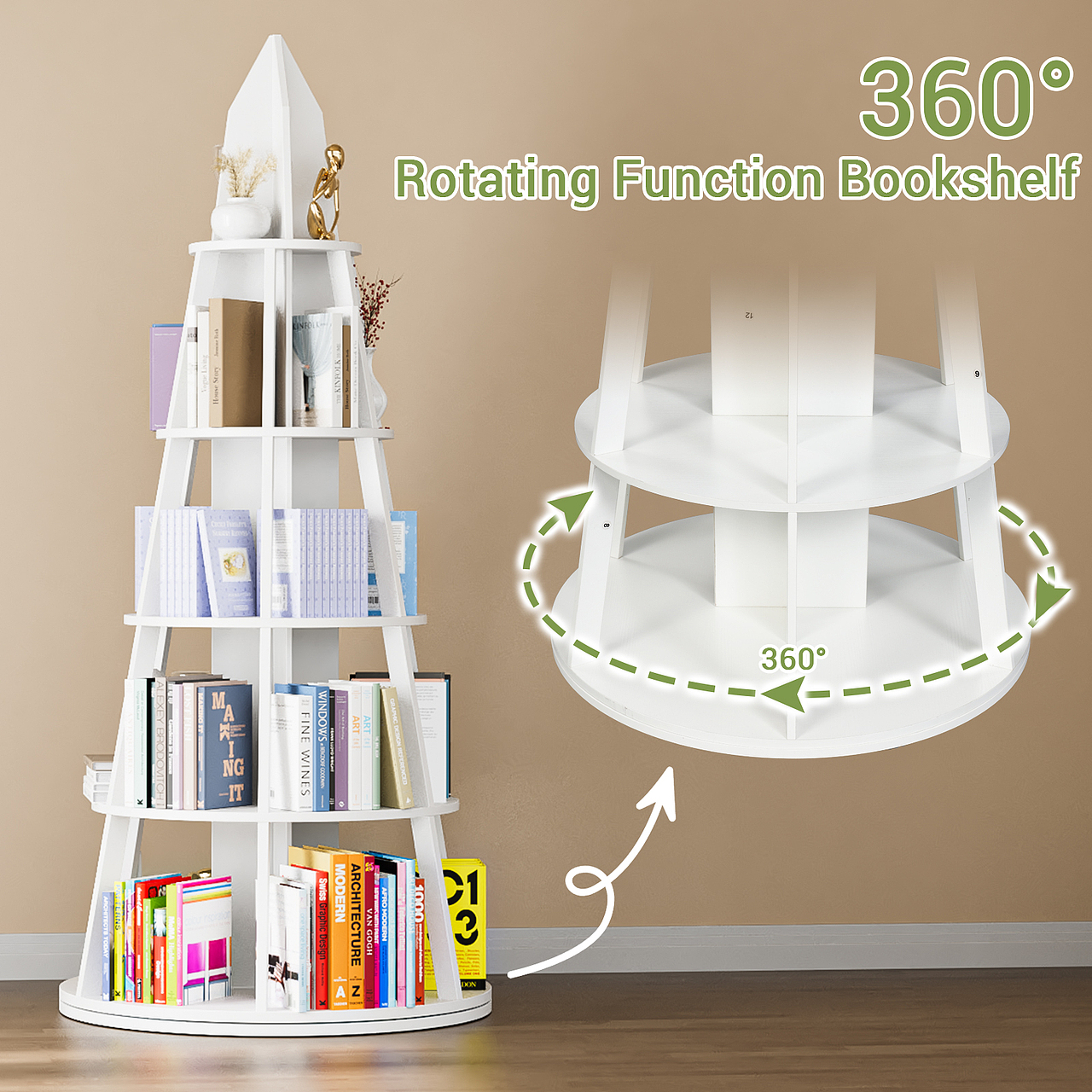 【圆锥宝塔书架】亚马逊套图（图ZMzc2NTY1Nzc2） - 电商 - 站酷设计师Bravo丶Mo原创素材 - 站酷ZCOOL