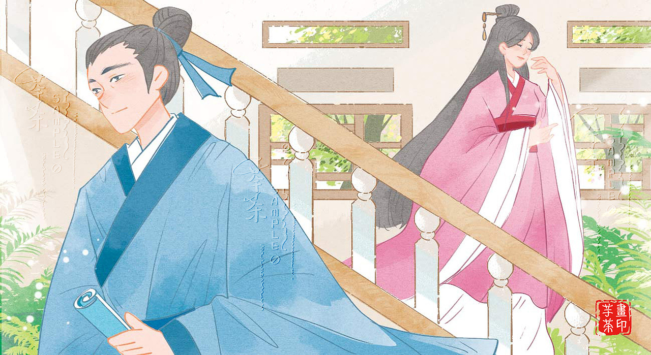 杂志插图（图ZMzc2NTY2MTc2） - 商业插画 - 站酷设计师芋茶丸子原创素材 - 站酷ZCOOL