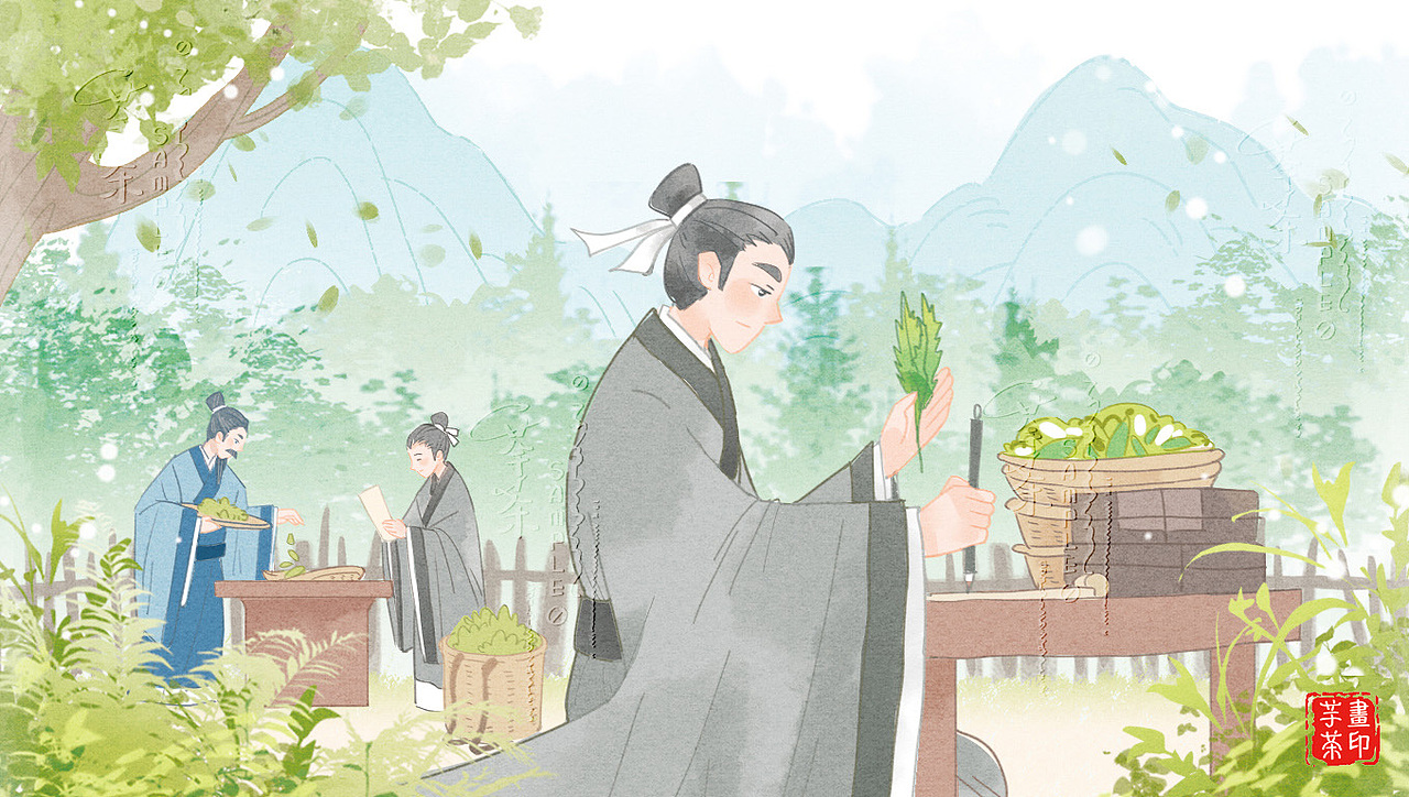 杂志插图（图ZMzc2NTY2MTY0） - 商业插画 - 站酷设计师芋茶丸子原创素材 - 站酷ZCOOL