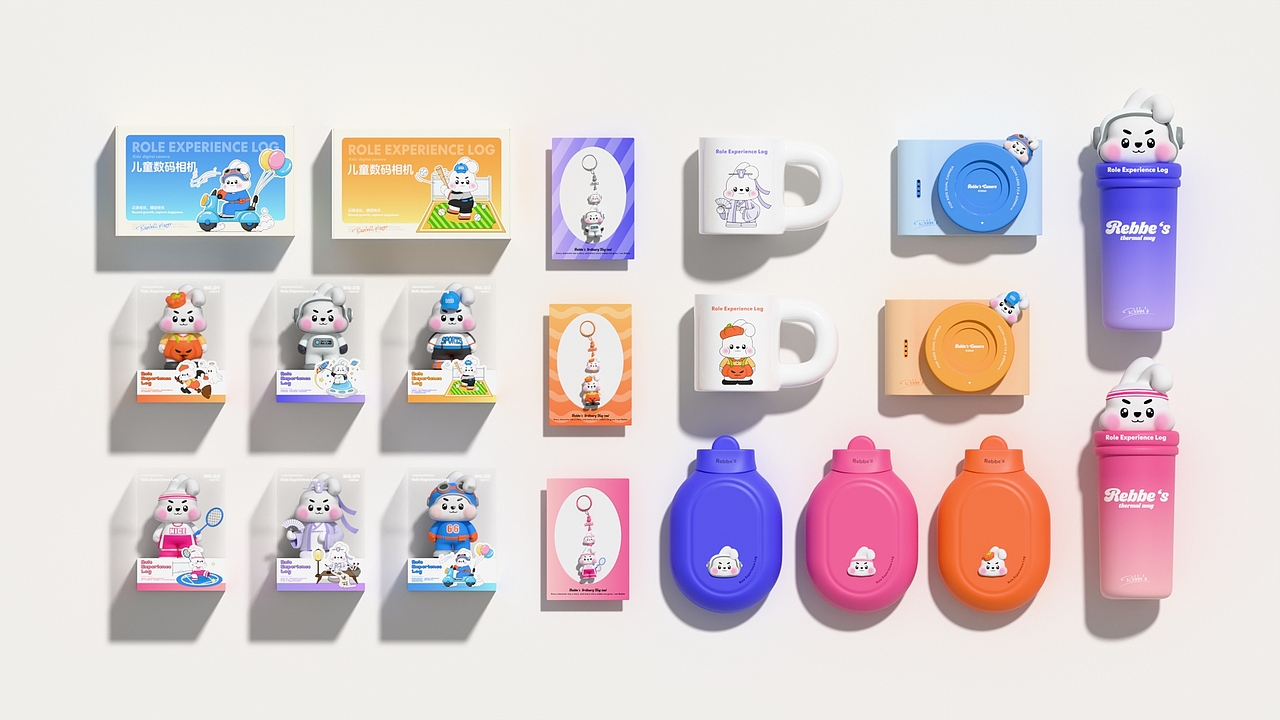 瑞贝丨嘟嘟兔系列主题IP设计（图ZMzc2NTY2NDAw） - IP形象 - 站酷设计师籽杉品牌设计原创素材 - 站酷ZCOOL