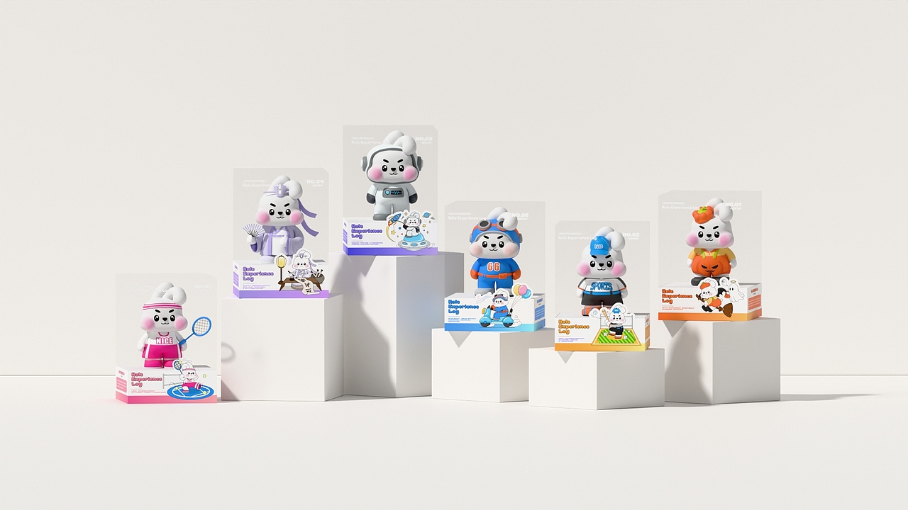 瑞贝丨嘟嘟兔系列主题IP设计（图ZMzc2NTY2NTAw） - IP形象 - 站酷设计师籽杉品牌设计原创素材 - 站酷ZCOOL