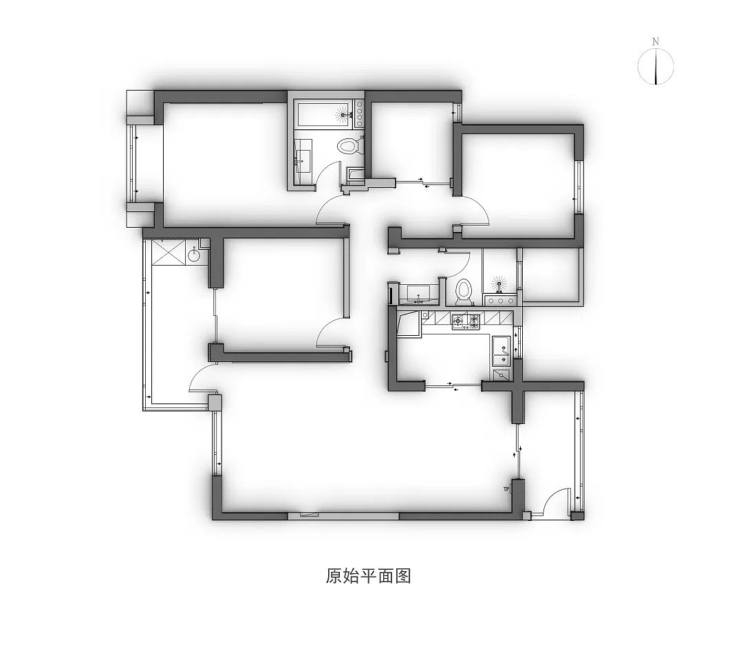 北岩设计｜140㎡精装改造，永不落伍的实用主义（图ZMzc2NTcyMDEy） - 家装设计 - 站酷设计师北岩设计原创素材 - 站酷ZCOOL