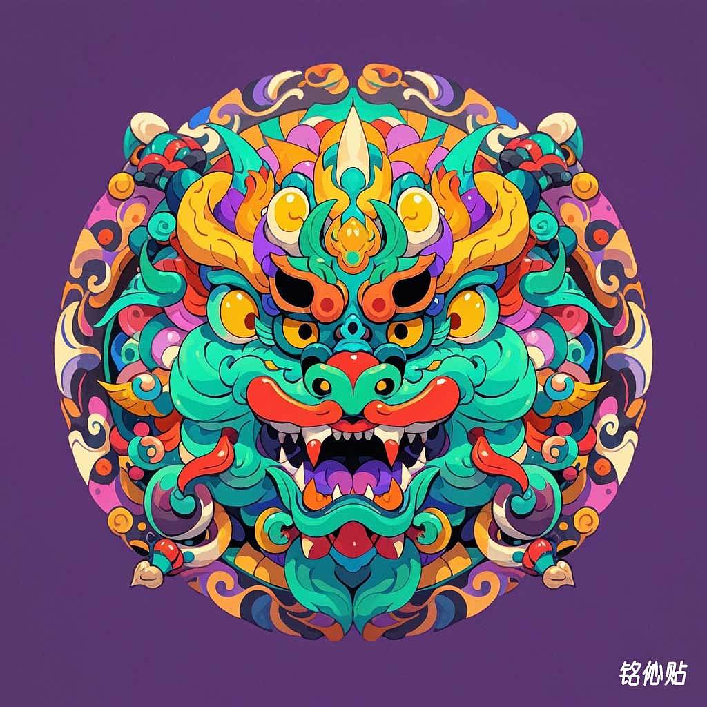铭伈贴神兽章仔0101-0200(图ZMzc2NTcyMzY4) - AI作品 - 站酷设计师米衫数字科技沈攀原创素材 - 站酷ZCOOL