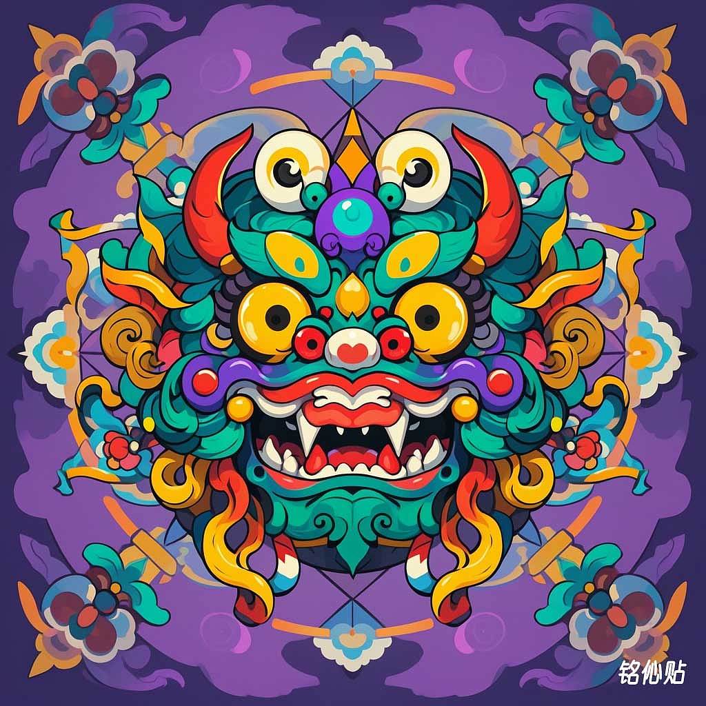 铭伈贴神兽章仔0101-0200(图ZMzc2NTcyNDAw) - AI作品 - 站酷设计师米衫数字科技沈攀原创素材 - 站酷ZCOOL