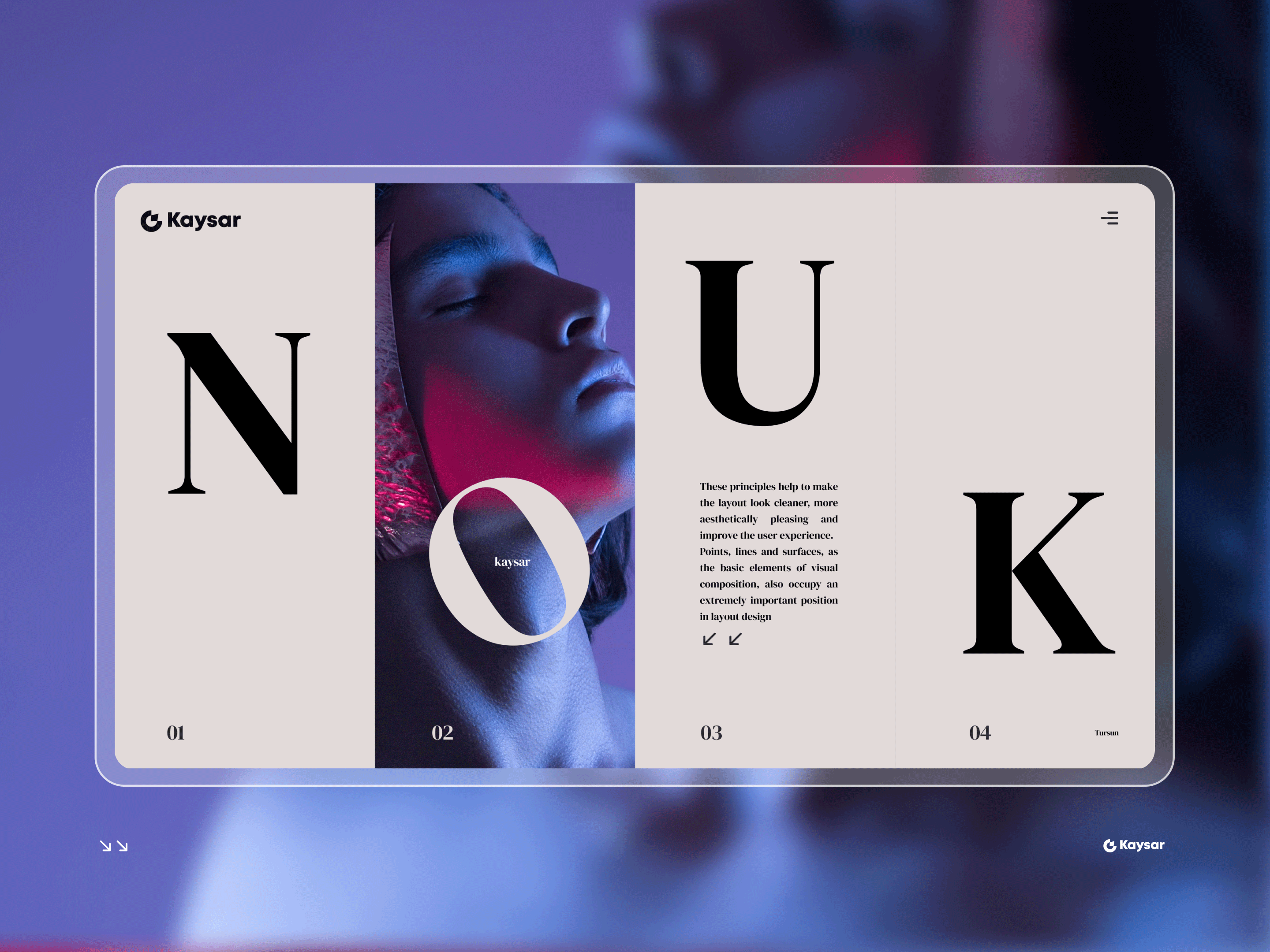 摄影企业官网&网页版式设计