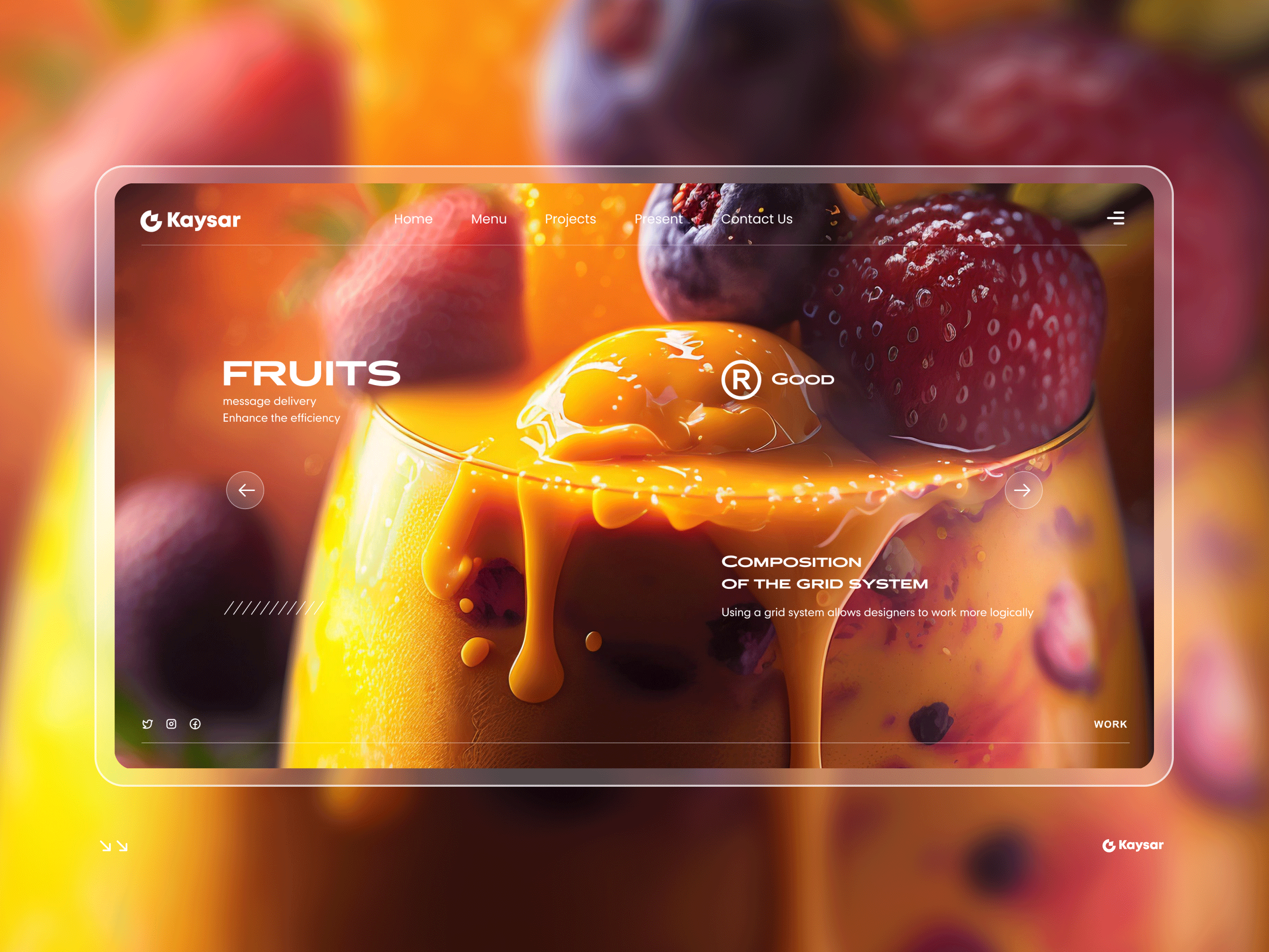 摄影企业官网&网页版式设计