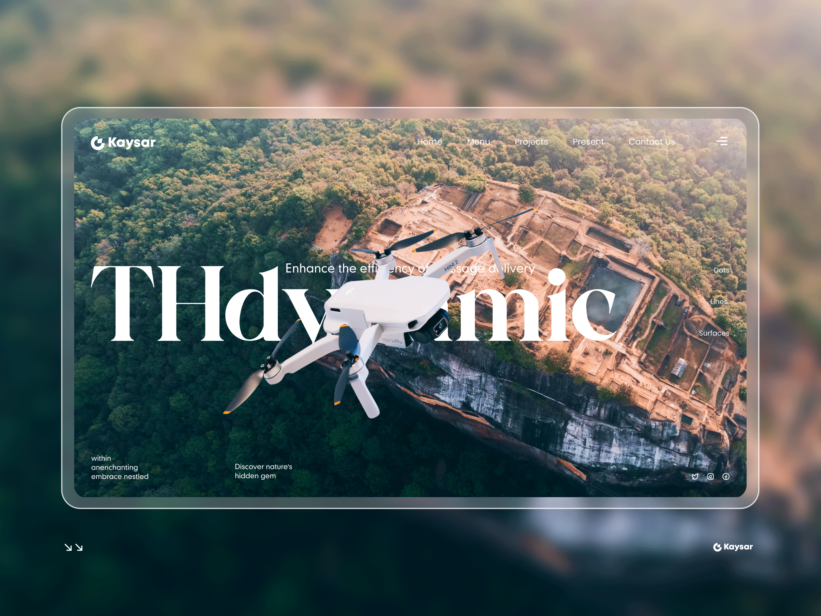 摄影企业官网&网页版式设计