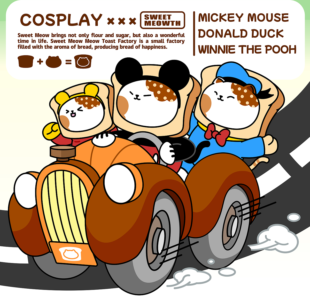原创烘焙IP | SWEET MEOWTH IP形象设计（图ZMzc2NTgxODY0） - IP形象 - 站酷设计师yml玉米粒原创素材 - 站酷ZCOOL