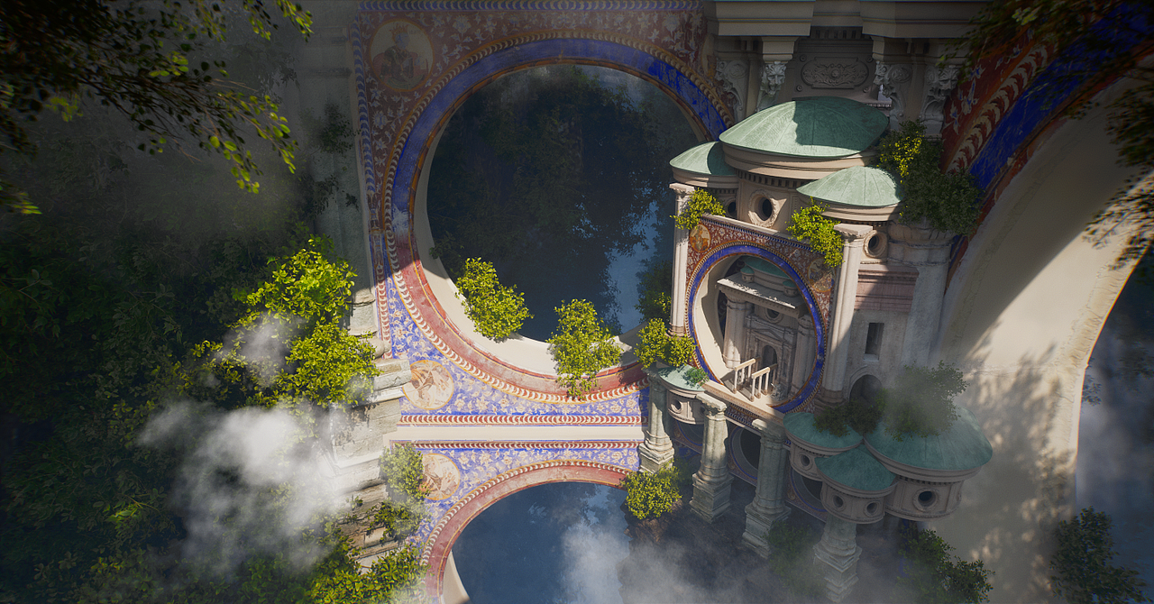 云中古寺 | 场景