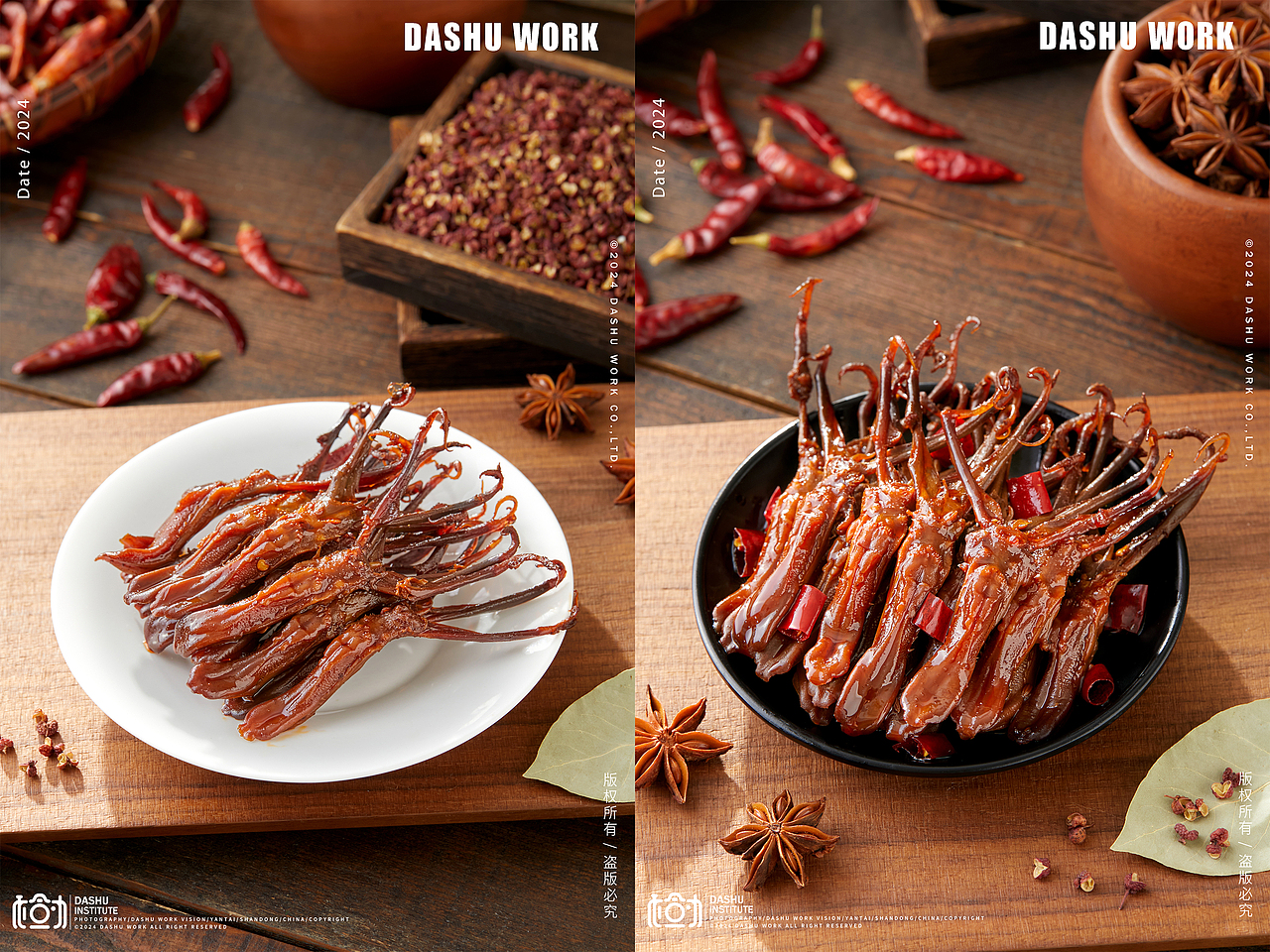 奥尔良烤鸡|麻辣鸭舌（图ZMzc2NTg2ODg4） - 美食摄影 - 站酷设计师大樹原创素材 - 站酷ZCOOL