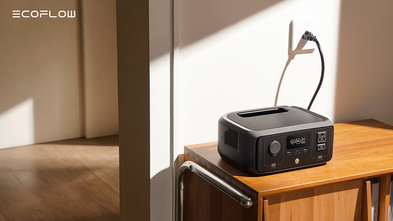 产品摄影|正浩EcoFlow移动电源 睿RIVER 3系列