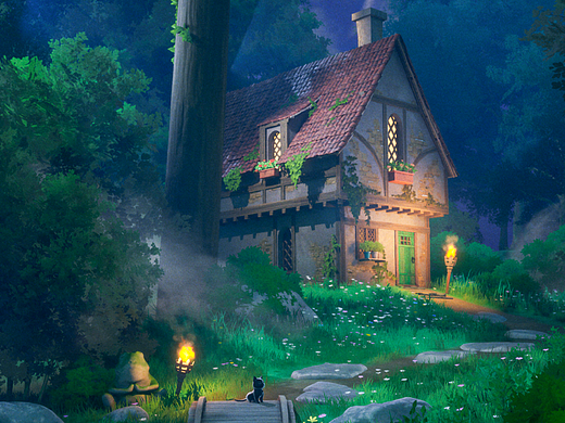 林中小屋 | 场景