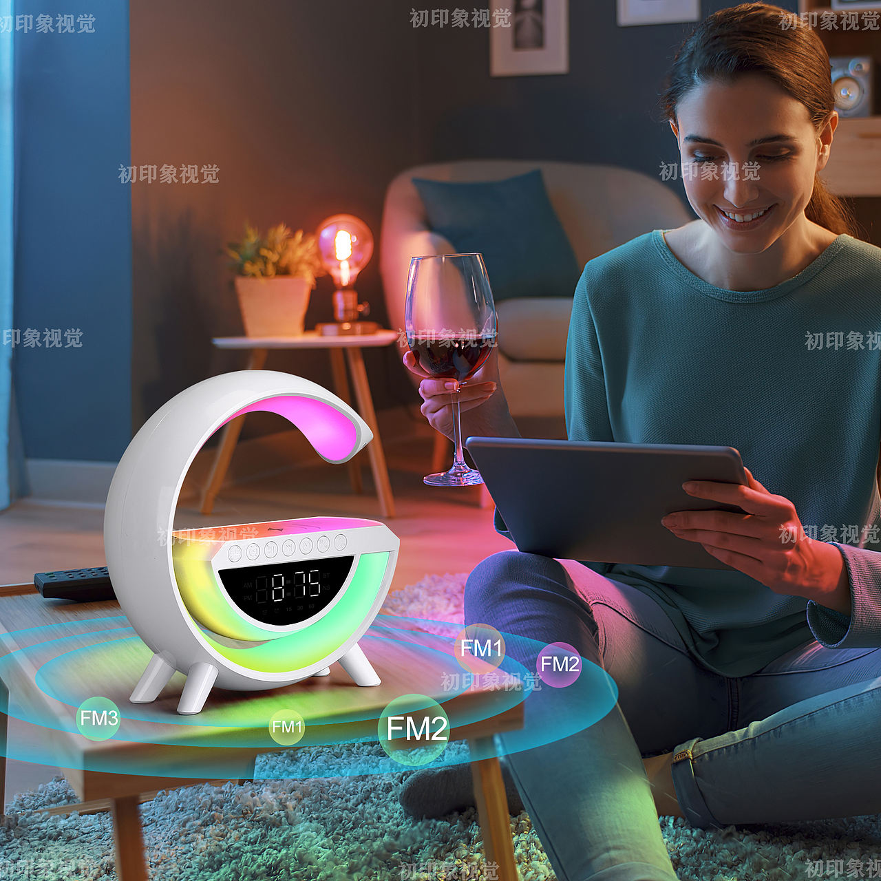 多功能无线充/产品摄影/产品精修/美工/亚马逊主图