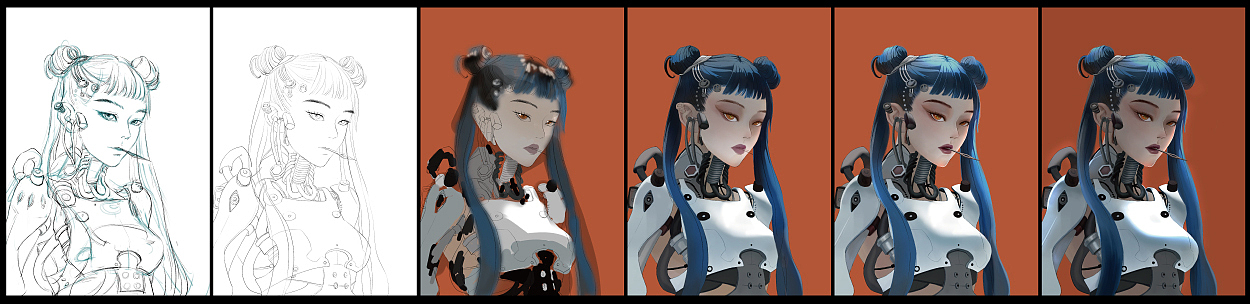oc角色插画 |（图ZMzc2NTkzMTgw） - 商业插画 - 站酷设计师NADICEE原创素材 - 站酷ZCOOL