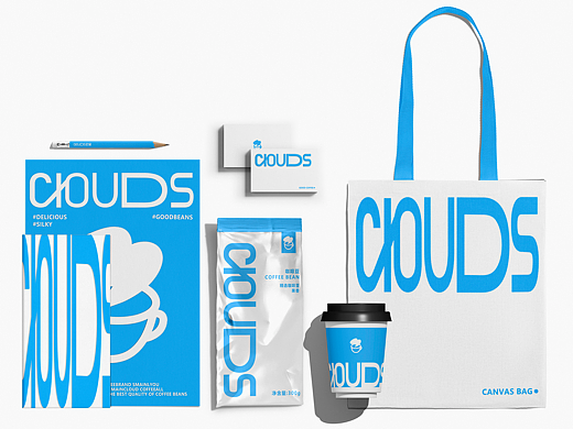 CIOUDS 云朵咖啡 品牌设计，