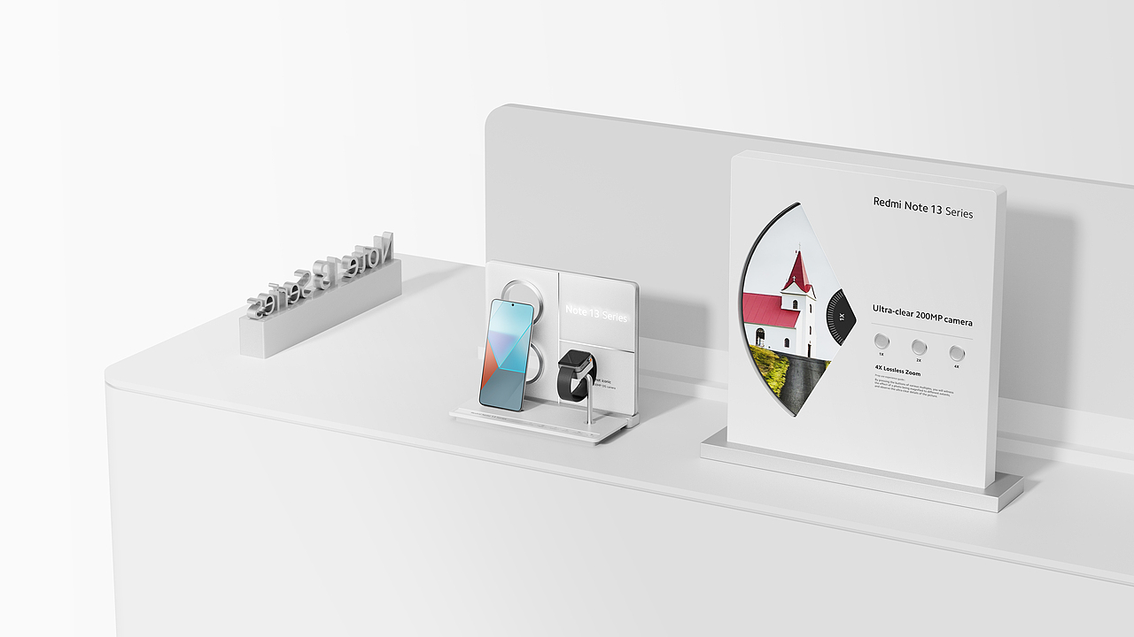 小米MI-Note系列道具设计（图ZMzc2NjA2OTEy） - 展陈设计 - 站酷设计师Jaydon_Designer原创素材 - 站酷ZCOOL