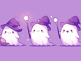 万圣节的小幽灵们