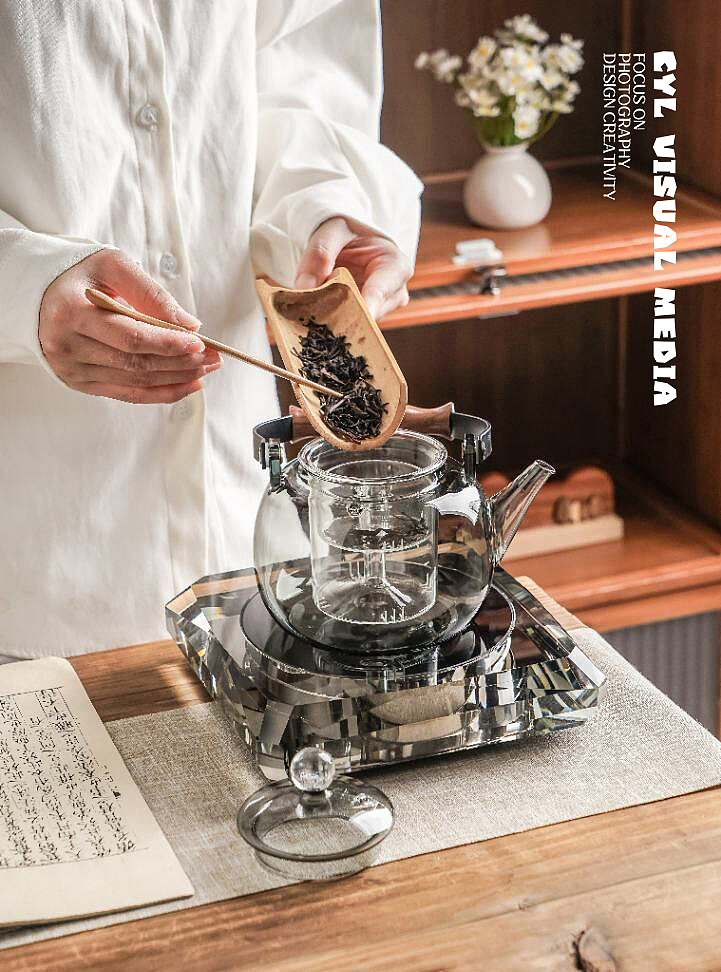 产品拍摄|玻璃茶壶（图ZMzc2NjE4NjEy） - 产品摄影 - 站酷设计师摄影师蔡依琳原创素材 - 站酷ZCOOL
