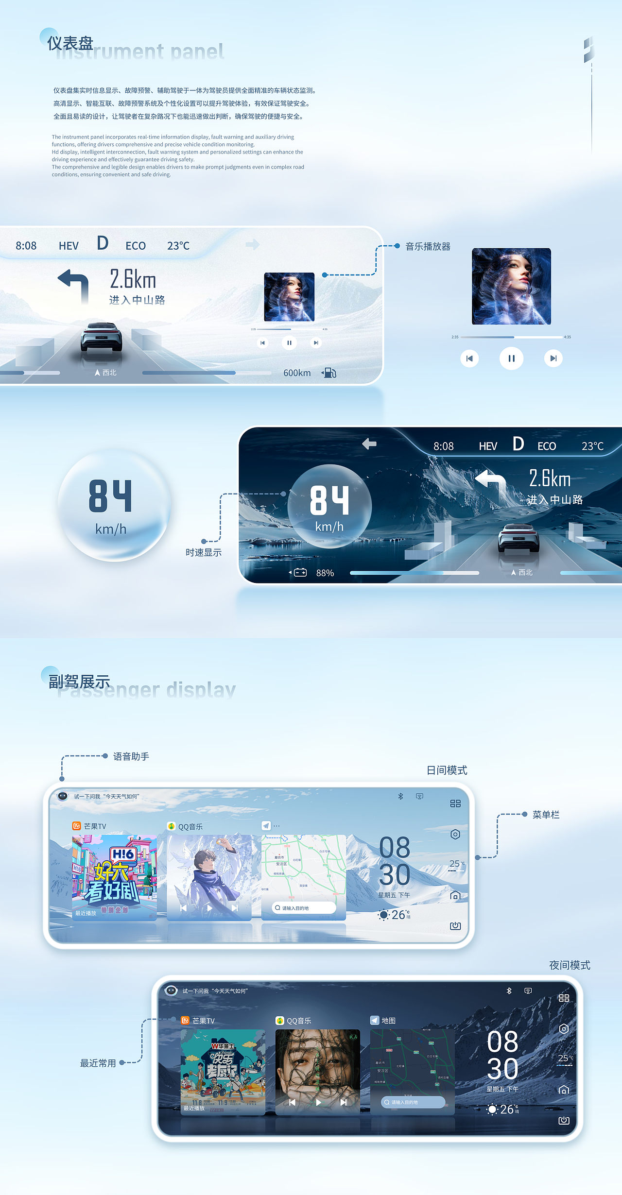 HMI车载界面设计