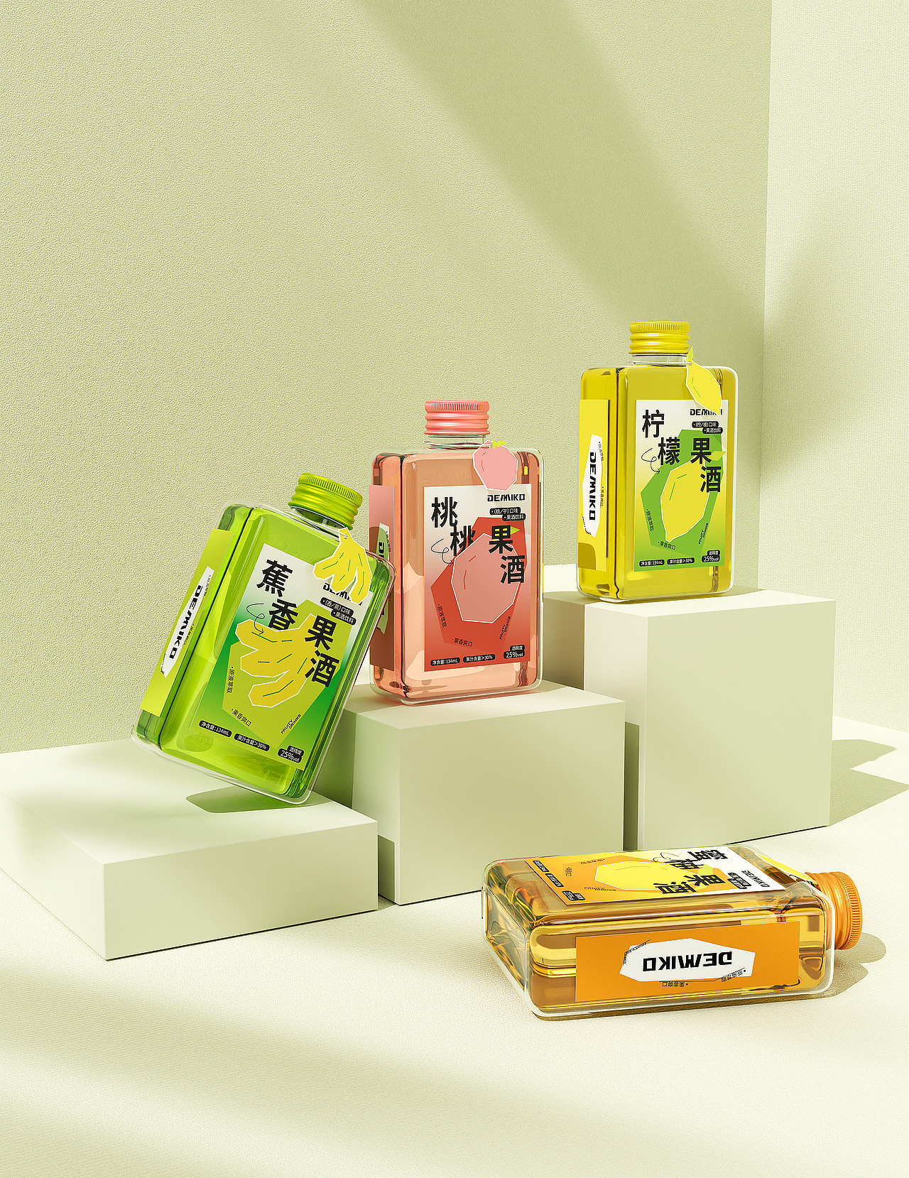 果酒饮料包装全案 | LOGO/包装
