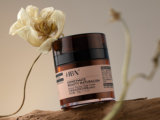 护肤品 自然风格  产品静物拍摄